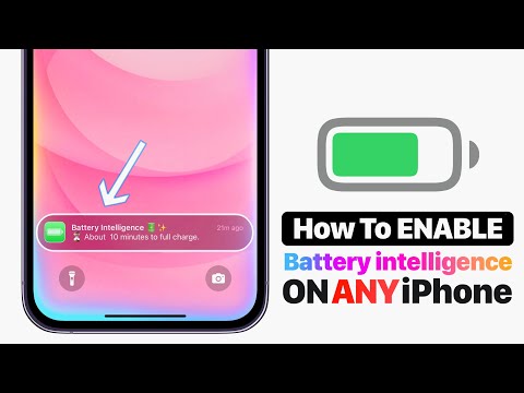 Enable Battery intelligence on ANY iPhone!