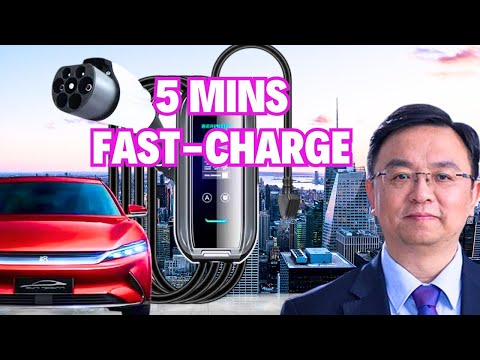 BYD Unveils New EV Battery Capable of Fast Charging in Just 5 Minutes
