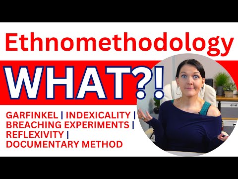 Ethnomethodology, Harold Garfinkel&#039;s ideas made simple, a beginners guide