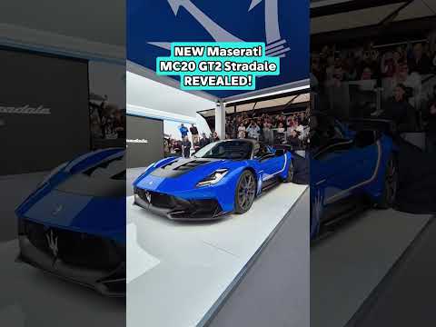 NEW Maserati MC20 GT2 Stradale REVEALED! 🤯