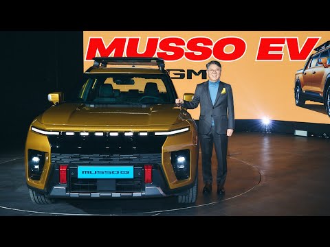 Musso EV: KG Mobility’s $23,000 Electric Pickup Truck Shocks the Market! (First Look)