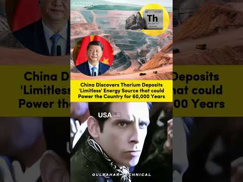 China Discovers Thorium Deposits — Limitless Energy for 60,000 Years! ⚡🌏