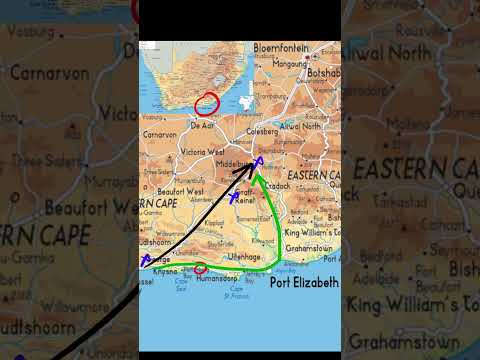 (Fast) charging route in South - South Africa