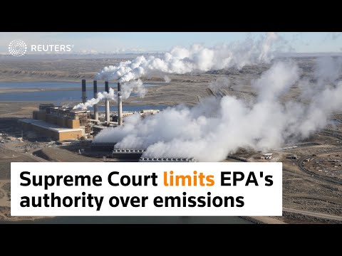 Supreme Court limits EPA&#039;s authority over emissions