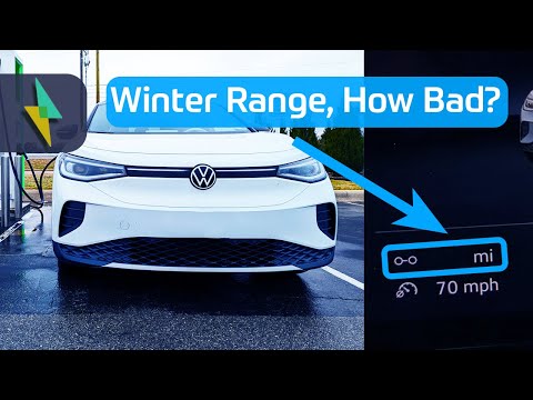 How Far Does a VW ID4 EV Go in Winter? | I Found Out! | EV Range Test