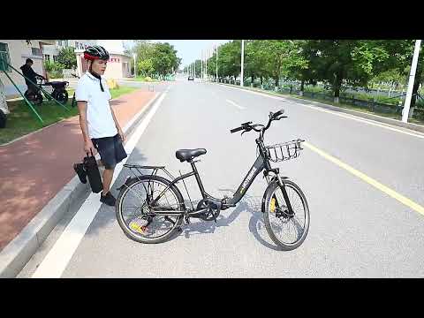 Revolutionary Foldable Electric City Bike Hits the Market!