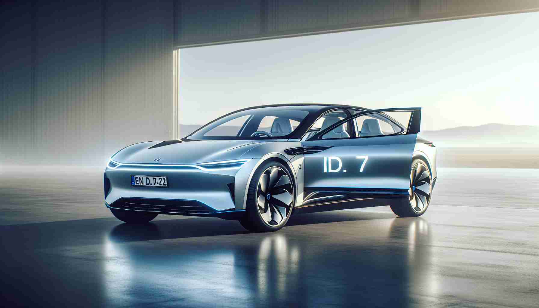 Volkswagen revela su nuevo sedán eléctrico, el ID.7