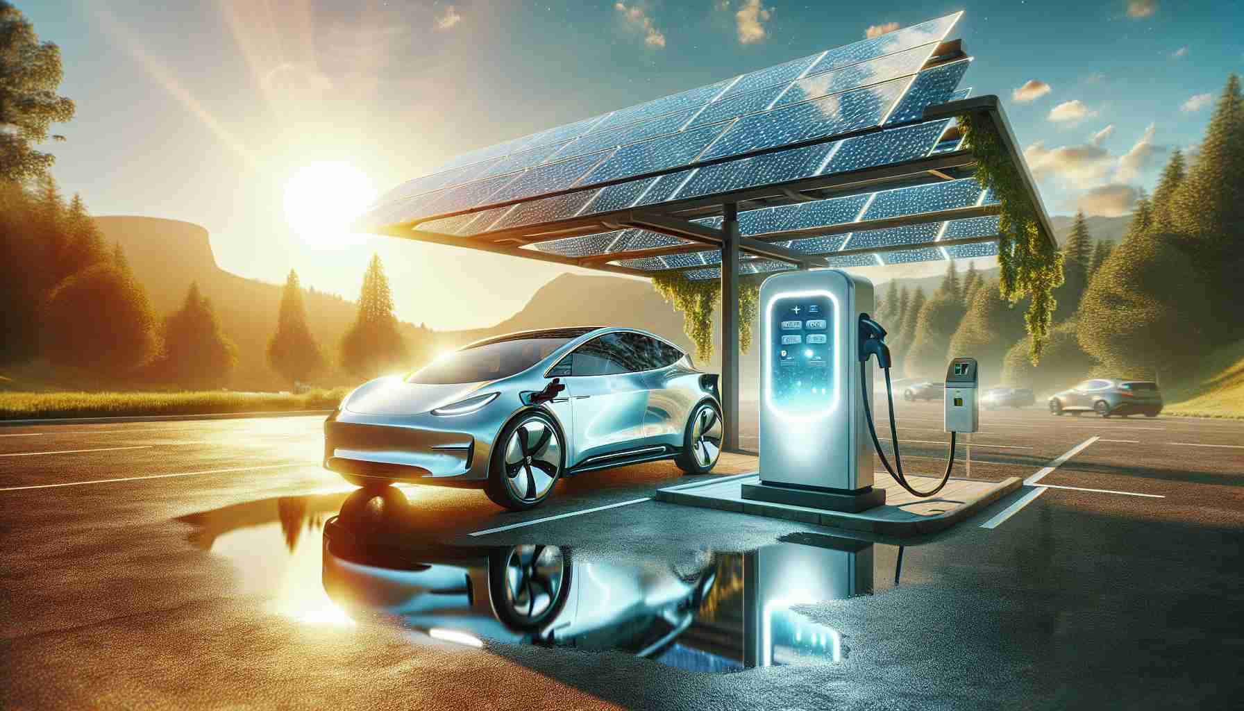 Revolutionary Solar Paint: The Future of Electric Vehicle Charging Awaits