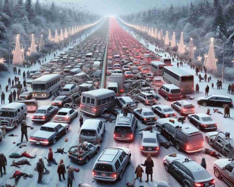 Stranded on Christmas Day! Shocking Traffic Chaos Unfolds Stranded on Christmas Day! Shocking Traffic Chaos Unfolds